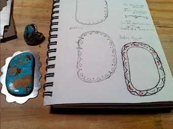 Bolo Tie and Turquoise Ring